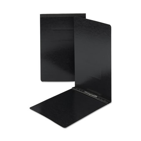 Smead Smead, End Opening Pressboard Report Cover, Prong Fastener, Legal, Black 81733